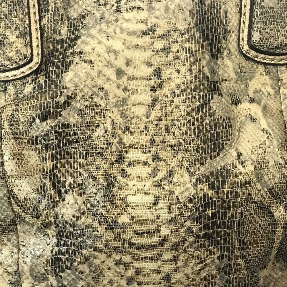 Final Markdown Authentic Coach Python Bag Euc - image 4
